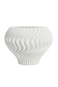 Flower Systems Liam Bowl White 3D Ceramic