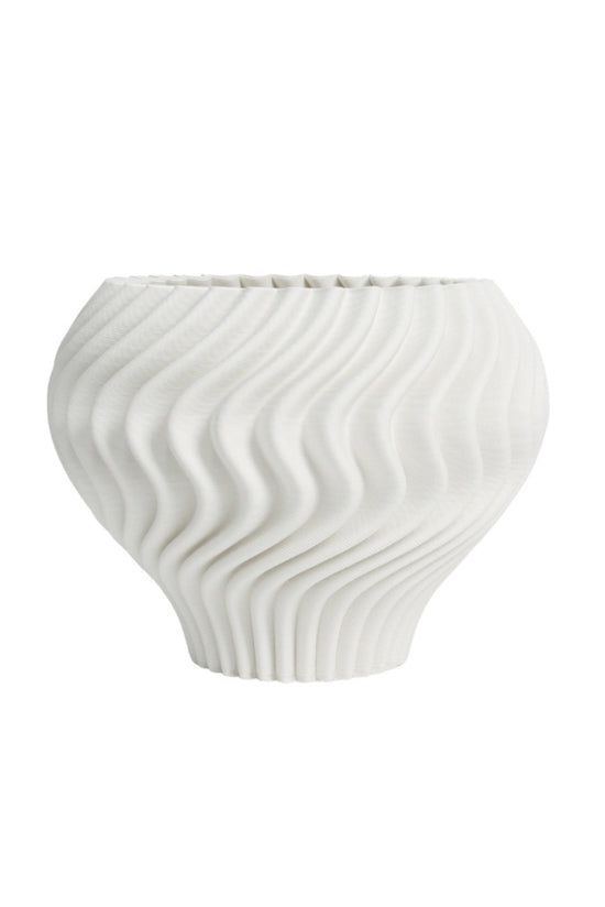 Flower Systems Liam Bowl White 3D Ceramic