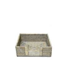 Load image into Gallery viewer, Le Monde Rattan Napkin Holder Autumn Grey
