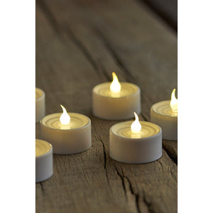 Sirius Lone Battery Tealights set of 4- White