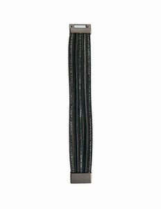 Stella & Gemma Crystal's Bracelett- Matte Black