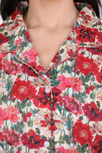 Load image into Gallery viewer, Arabella Long Pyjama Set- Floral 4
