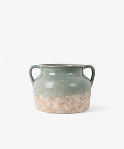 French Country Collections Varese Vessel Wide Pale Blue