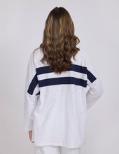 Load image into Gallery viewer, Stella &amp; Gemma Orlando Long Sleeve Top White
