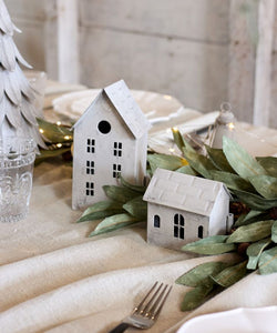 French Country Collections Tealight House Zinc Small