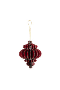 Flower Systems Claret Red Paper Finial 10cm