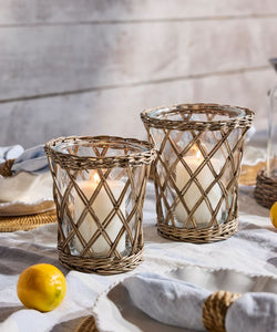 French Country Collections Riviera Hurricane Lantern Large
