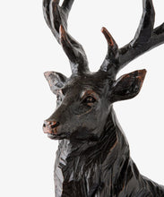 Load image into Gallery viewer, French Country Collections Black Stag Head Turning
