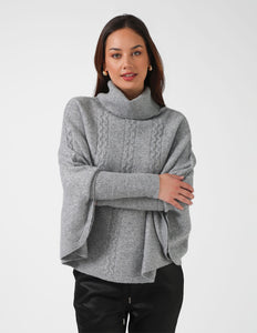 Stella & Gemma Joey Poncho Grey