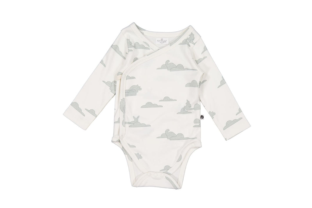 Burrow & Be Dreamscape Long Sleeve Kimono Bodysuit