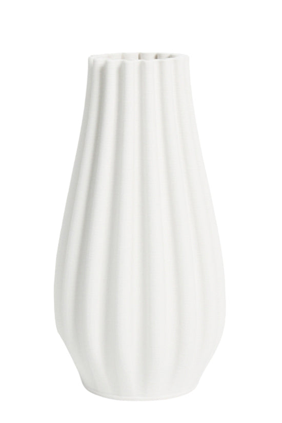 Flower Systems Steffi White Vase Small 3D Ceramic