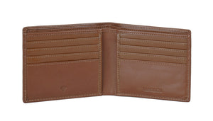 Lund & Co Knapp Leather Wallet- Cognac