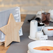 Load image into Gallery viewer, Rader Bamboo Star Napkin Holder

