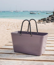 Load image into Gallery viewer, Hinza Large Plum Bag- Green Plastic
