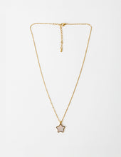 Load image into Gallery viewer, Stella &amp; Gemma Gold Shell Star Pendant Necklace
