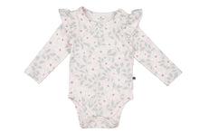 Load image into Gallery viewer, Burrow &amp; Be Bellis Flutter Long Sleeve Bodysuit
