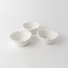 Load image into Gallery viewer, Le Forge Melamine Pearl Snack Bowl 12cm- White
