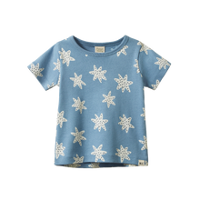 Load image into Gallery viewer, Nature Baby River Tee- Sea Stars Print
