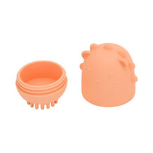 Load image into Gallery viewer, Annabel Trends Silicone Bath Brush set of 2- Octopus &amp; Lion
