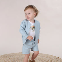 Load image into Gallery viewer, Little Bee by Dimples Bomber Jacket-Blue

