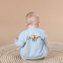 Load image into Gallery viewer, Little Bee by Dimples Bomber Jacket-Blue
