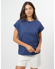 Load image into Gallery viewer, Stella &amp; Gemma Soho Cuff Tee- Ocean Blue
