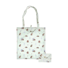Load image into Gallery viewer, Wrendale Designs Foldable Shopping Bag- &#39;Awakening&#39;Hedgehog

