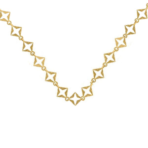 Lindi Kingi Gold Byzante Embrace Necklace