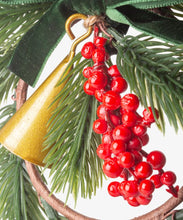 Load image into Gallery viewer, French Country Collections Festive Sprig Mini Wreath
