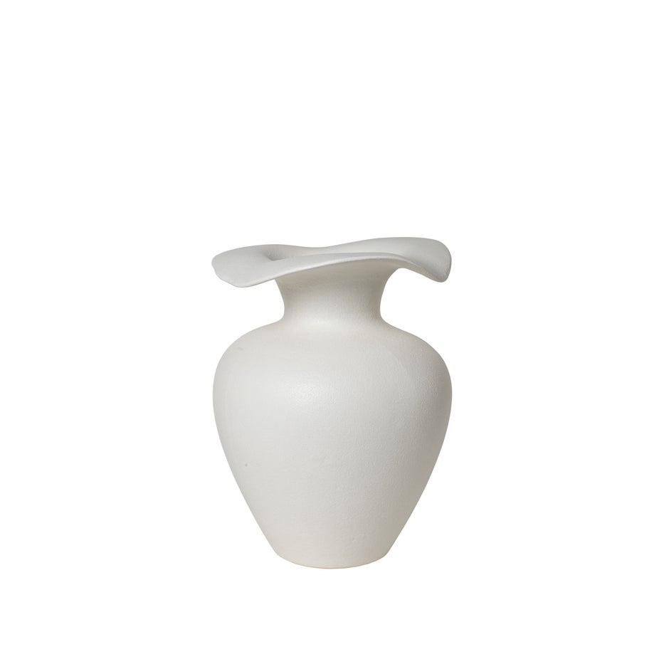 Maytime Broste Vase Florentina Medium Off-White