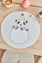 Load image into Gallery viewer, OYOY Placemat Panda Pompom- Off White

