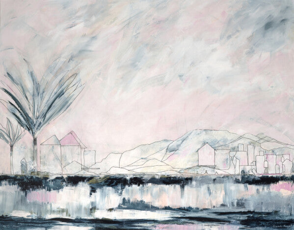 Home 100cm x 79cm Canvas by Brenda Knight