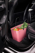 Load image into Gallery viewer, Hinza Large Rose Gold Bag- Green Plastic
