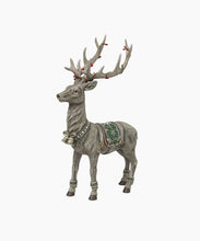 Load image into Gallery viewer, French Country Collections Grey Deer with Bells
