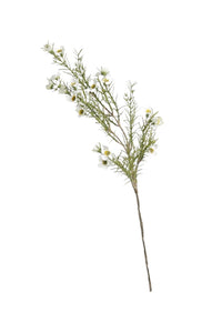 Flower Systems Wax Flower Spray 58cm Cream