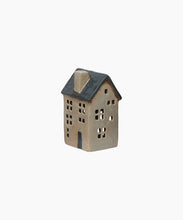 Load image into Gallery viewer, PRE-ORDER French Country Collections Saint Malo Tea Light House Blue Roof
