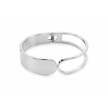 Load image into Gallery viewer, Fabuleux Vous Steel Me Silver Polar Cuff Bracelet
