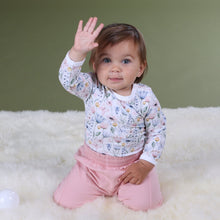 Load image into Gallery viewer, Little Bee by Dimples Fleece Track Pants- Pink
