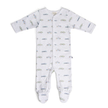 Load image into Gallery viewer, Little Bee by Dimples Cotton Babygrow-Cars
