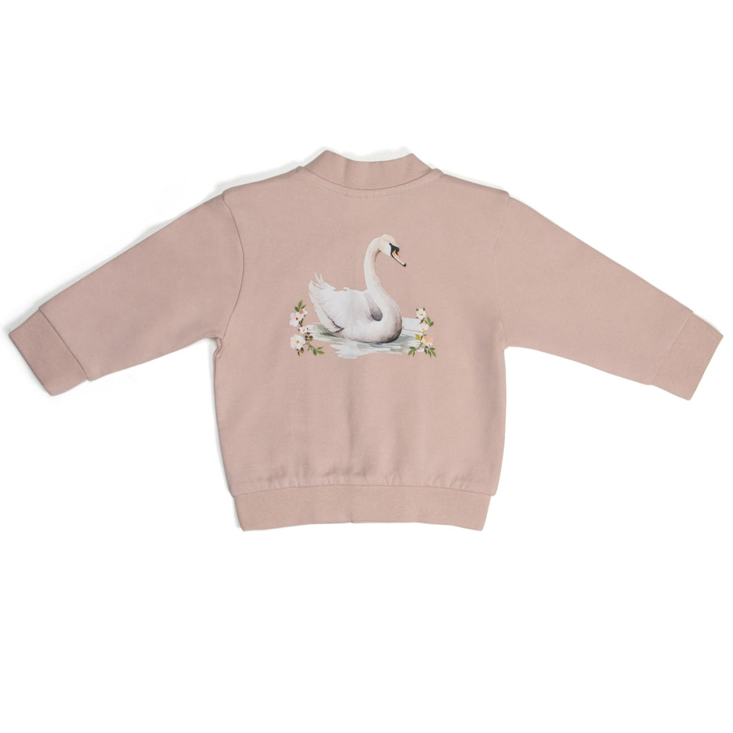 Little Bee by Dimples Bomber Jacket- Pink