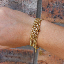 Load image into Gallery viewer, Fabuleux Vous Steel Me Yellow Gold Stainless Steel Box Chain 85cm
