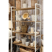 Load image into Gallery viewer, CC Interiors Riveria Single Industrial Old Pine &amp; White Steel Bookcase
