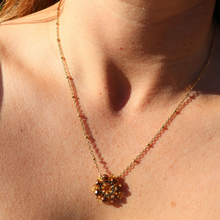 Load image into Gallery viewer, Fabuleux Vous Bronze Bead Necklace
