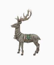 Load image into Gallery viewer, French Country Collections Grey Deer with Bells
