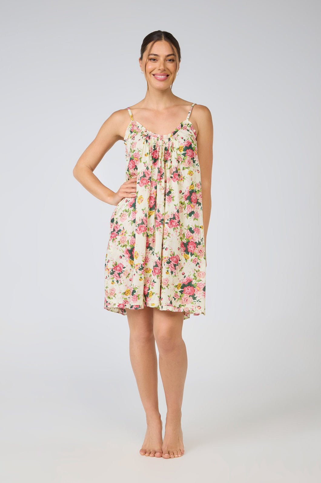 Arabella New Floral Short Nightie
