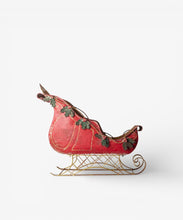 Load image into Gallery viewer, French Country Collections Holly Santa Sleigh
