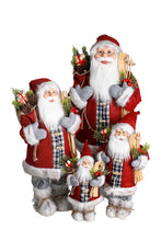 Load image into Gallery viewer, Flower Systems Santa Red/Plaid with Skis 30cm
