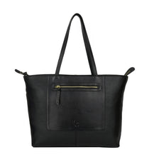 Load image into Gallery viewer, Lund &amp; Co Norra Tote Bag Large- Black Leather
