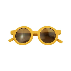 Grech & Co New Round Polarized Sunglasses- Tuscany