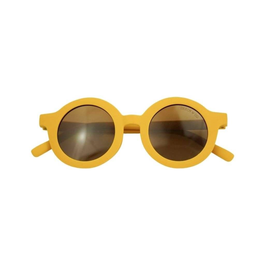 Grech & Co New Round Polarized Sunglasses- Tuscany